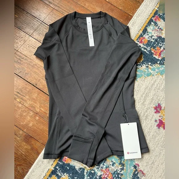 Lululemon Ribbed Long Sleeve Shirt - Picture 8 of 11